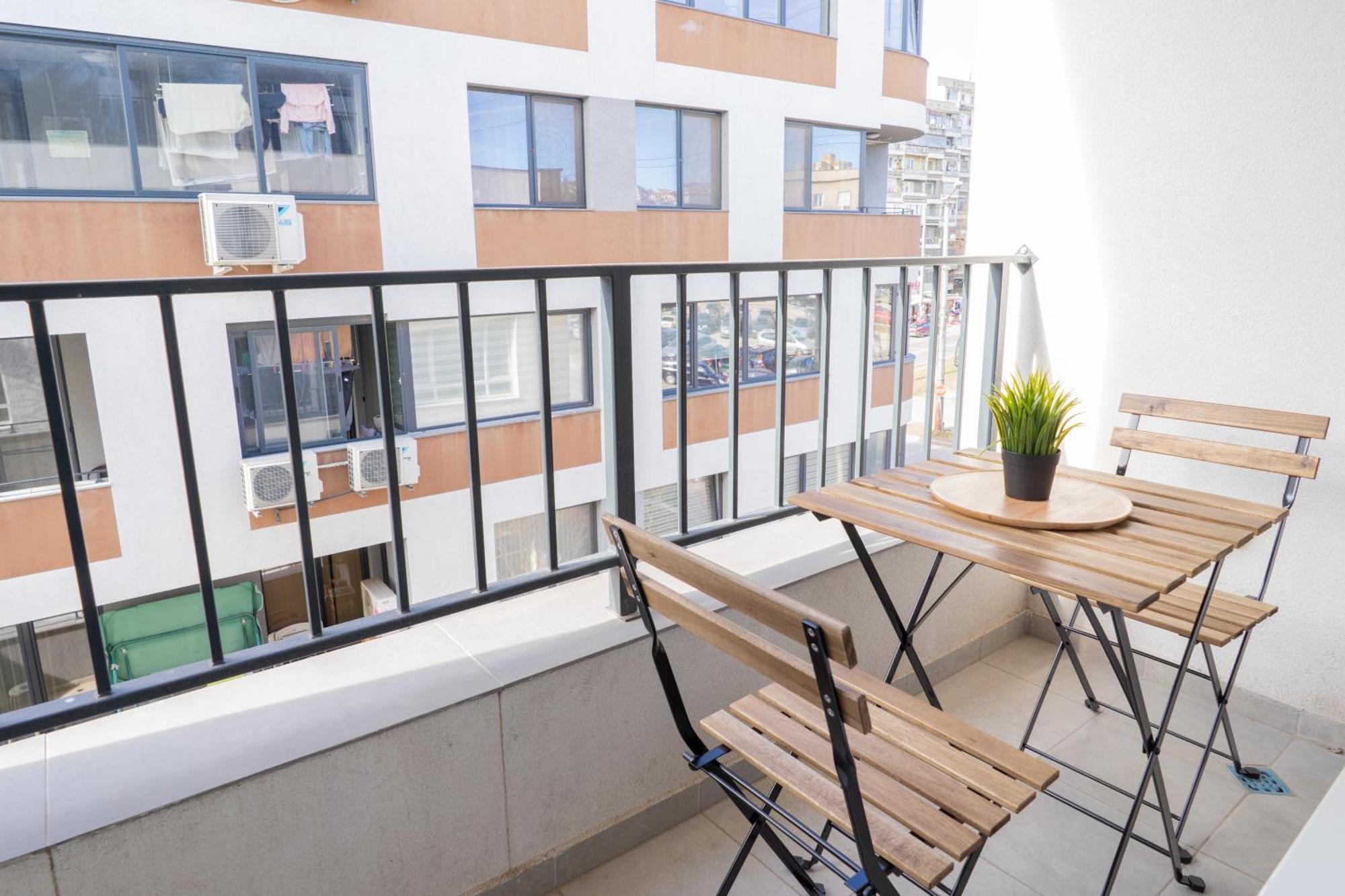 New Modern & Cozy Apartment With Free Parking Varna Exterior foto